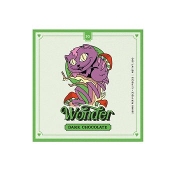 Wonder Psilocybin Chocolate Bar — Dark Chocolate 3g