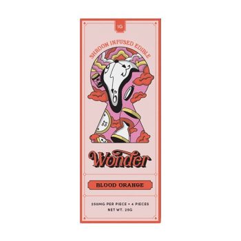 Wonder – Psilocybin Chocolate Bar -Blood Orange 1g